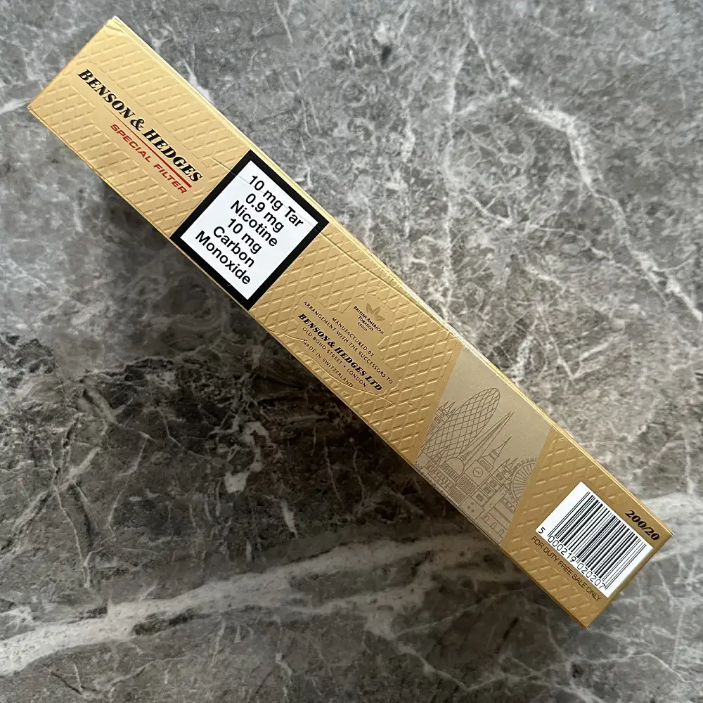 Benson & Hedges Gold Special Filter (Turkey)