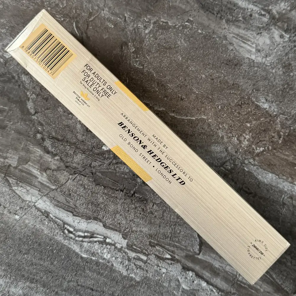 Benson & Hedge Blue Gold (London)